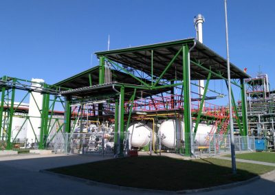 Změna způsobu skladování hydrogenačního plynu